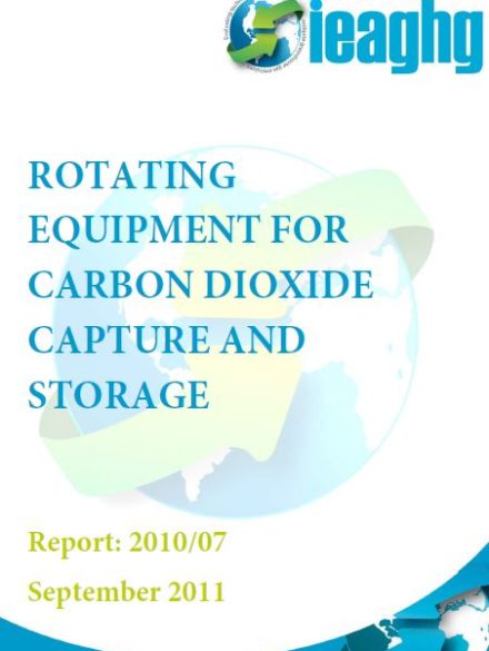 Rotating equipment for carbon dioxide capture and storage