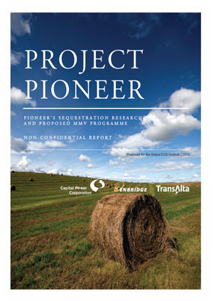 Project Pioneer. Pioneer’s sequestration research and proposed MMV programme: non-confidential report