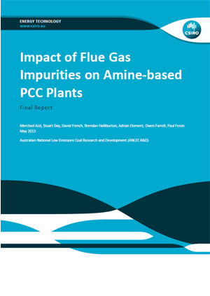 Impact of flue gas impurities on amine-based PCC plants