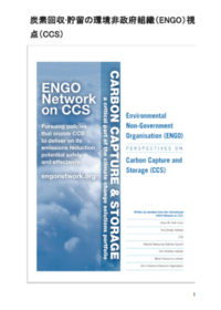 炭素回収 貯留の環境非政府組織（ENGO）視点（CCS）