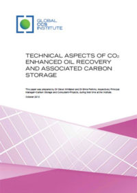 Technical aspects of CO2 enhanced oil recovery and associated carbon storage