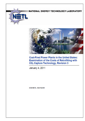 Coal-fired power plants in the United States: examination of the costs of retrofitting with CO2 capture technology, revision 3