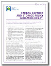 Carbon Capture and Storage Policy Indicator (CCS-PI)
