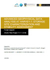 Advanced geophysical data analysis at Harvey-1: storage site characterization and stability assessment. Final report