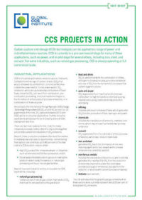 CCS projects in action