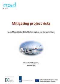 Mitigating project risks: special report to the Global Carbon Capture and Storage Institute