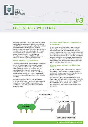 Bio-energy with CCS