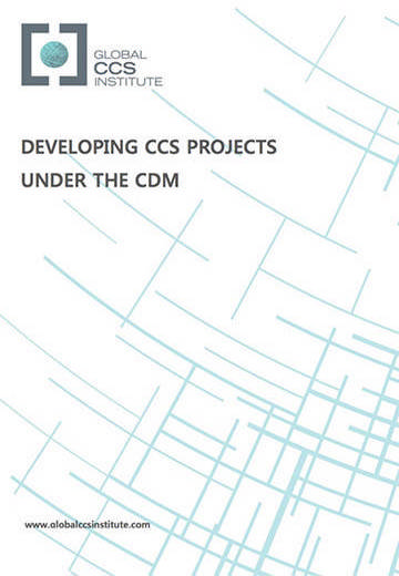 Developing CCS projects under the Clean Development Mechanism