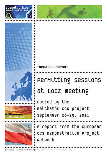 Thematic report: Permitting sessions at Lodz meeting: September 2011