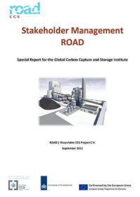Stakeholder management: ROAD. Special report to the Global Carbon Capture and Storage Institute