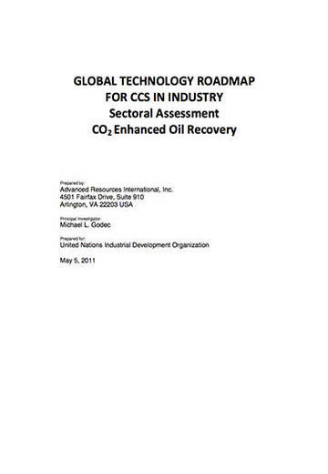 Global technology roadmap for CCS in industry. Sectoral assessment: CO2 enhanced oil recovery