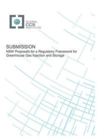 Submission: NSW proposals for a regulatory framework for greenhouse gas injection and storage