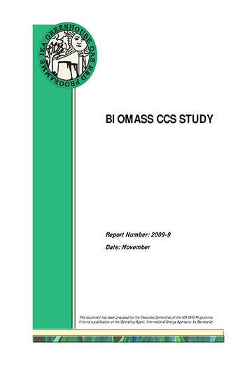 Biomass CCS study