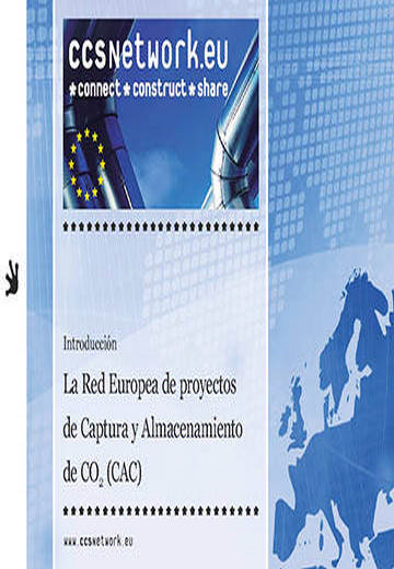 La Red Europea de proyectos de Captura y Almacenamiento de CO2 (CAC)