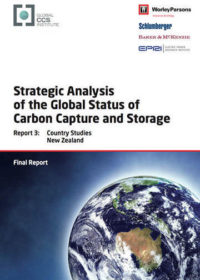 Strategic analysis of the global status of carbon capture and storage. Report 3: country studies New Zealand