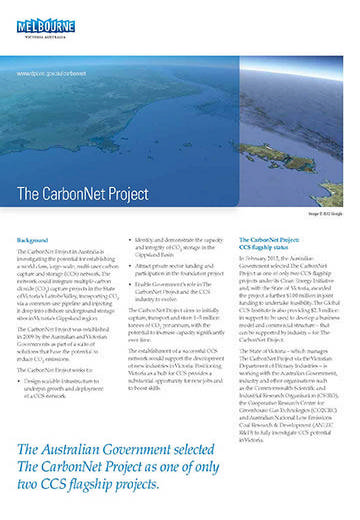 The CarbonNet Project