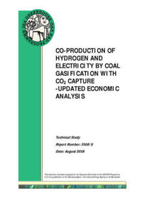 Co-production of hydrogen and electricity by coal gasification with CO2 capture: updated economic analysis