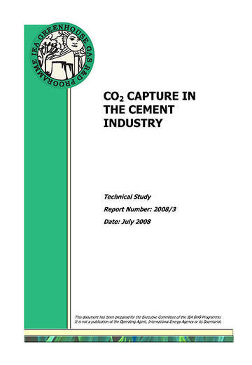 CO2 capture in the cement industry