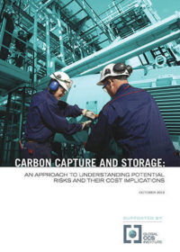 Carbon capture and storage: an approach to understanding potential risks and their cost implications