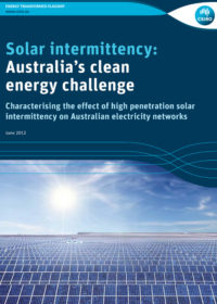Solar intermittency: Australia’s clean energy challenge