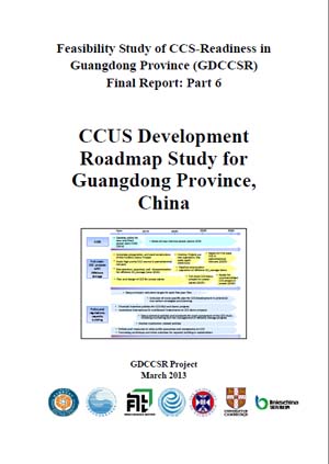 CCUS development roadmap study for Guangdong Province, China