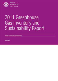 2011 greenhouse gas inventory and sustainability report