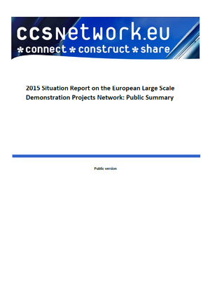 2015 situation report on the European Large Scale Demonstration Projects Network. Public summary