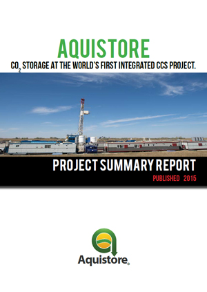 Aquistore: CO2 storage at the world’s first integrated CCS project. Project summary report