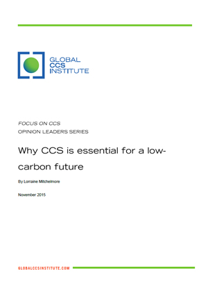 Why CCS is essential for a low-carbon future