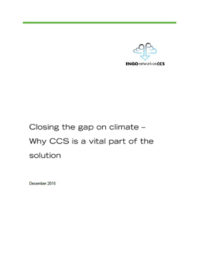 Closing the gap on climate: why CCS is a vital part of the solution