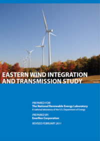 Eastern wind integration and transmission study