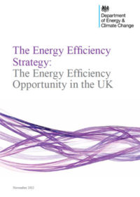 The energy efficiency strategy: the energy efficiency opportunity in the UK