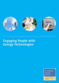 Engaging people with energy technologies