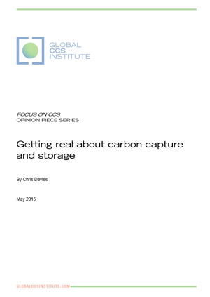 Getting real about carbon capture and storage
