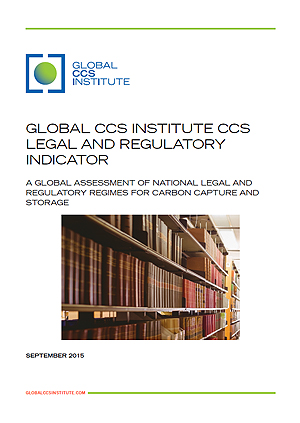 Global CCS Institute CCS legal and regulatory indicator