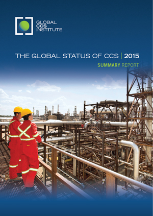 The global status of CCS: 2015 summary report