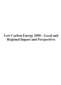 Low carbon energy 2050: local and regional impact and perspectives