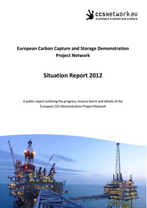 Situation report 2012: a public report outlining the progress, lessons learnt and details of the European CCS Demonstration Project Network