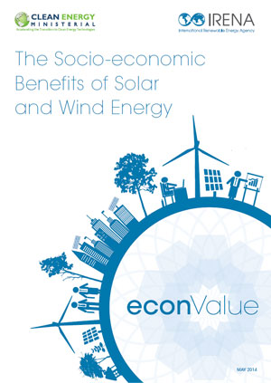 The socio-economic benefits of solar and wind energy