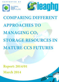 Comparing different approaches to managing CO2 storage resources in mature CCS futures