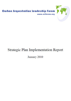 Strategic plan implementation report