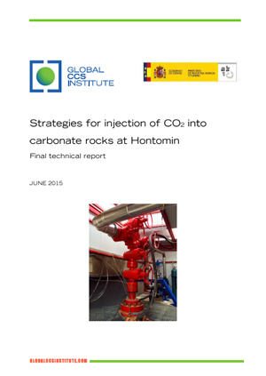 Strategies for injection of CO2 into carbonate rocks at Hontomin: final technical report