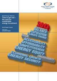 World energy trilemma 2013. Time to get real: the case for sustainable energy investment