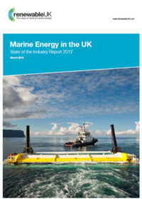 Marine energy in the UK: state of the industry report 2012
