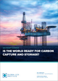 The Carbon Capture and Storage Readiness Index 2018: Is the world ready for carbon capture and storage?