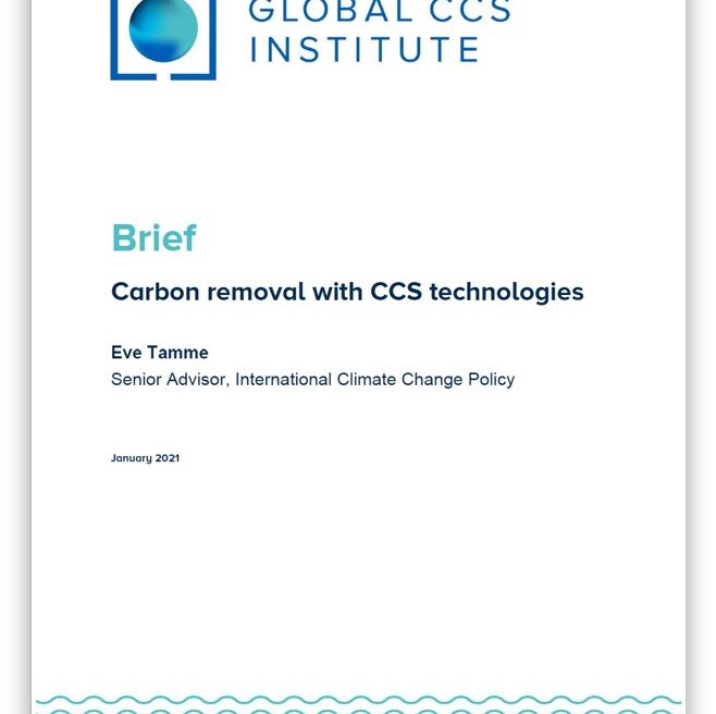 Carbon Removal with CCS Technologies