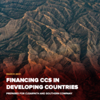 Financing  CCS in Developing Countries
