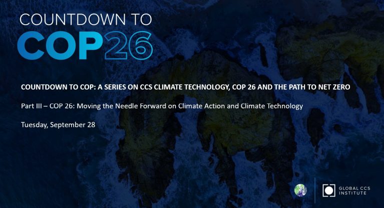 COP 26: Moving the Needle Forward on Climate Action and Climate Technology