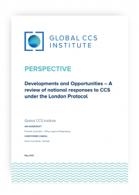 Developments and Opportunities – A Review of National Responses to CCS Under the London Protocol