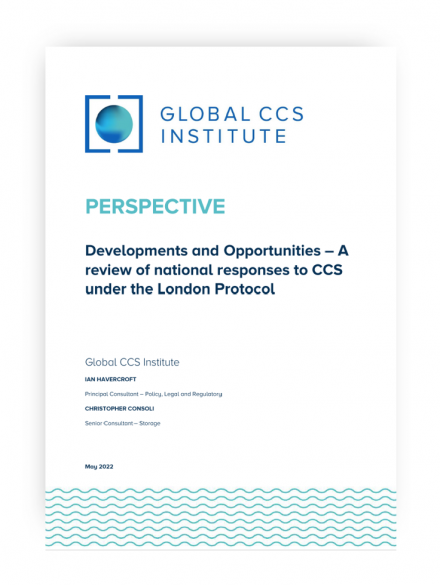 Developments and Opportunities – A Review of National Responses to CCS Under the London Protocol